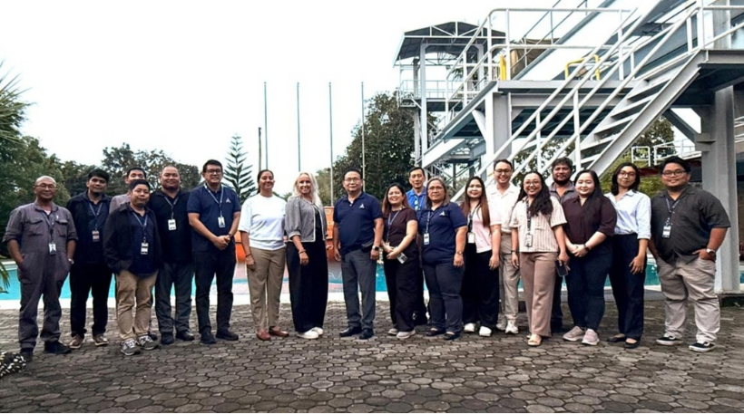 OPITO auditors Susanne Rumpel and Kirenjeet Kaur during PHILCAMSAT 2026 site visit.